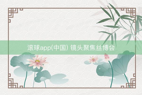 滚球app(中国) 镜头聚焦丝博会