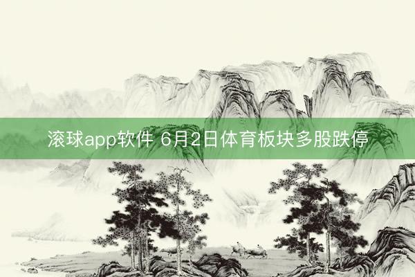 滚球app软件 6月2日体育板块多股跌停