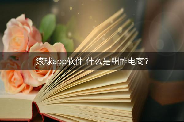滚球app软件 什么是酬酢电商?