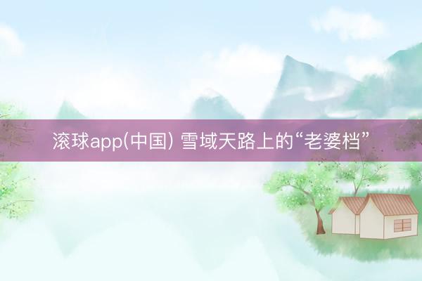 滚球app(中国) 雪域天路上的“老婆档”